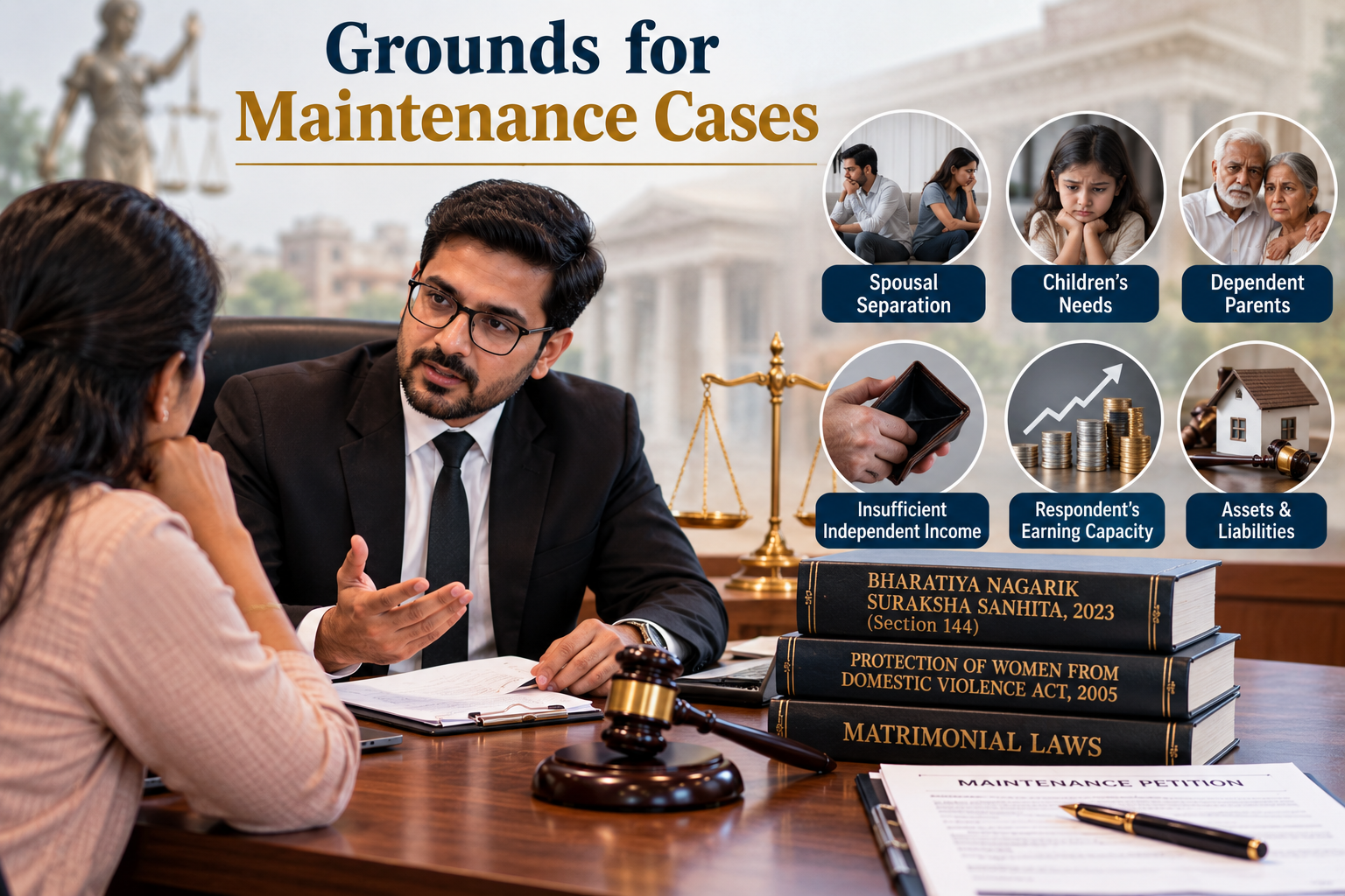 Grounds for Maintenance Cases Infographic Grounds for Maintenance Cases Infographic